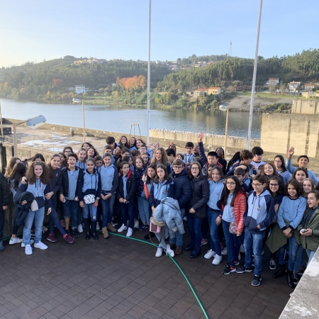 Visita de estudo à Barragem de Crestuma-Lever